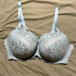 Strappy Lace Push Up Bra